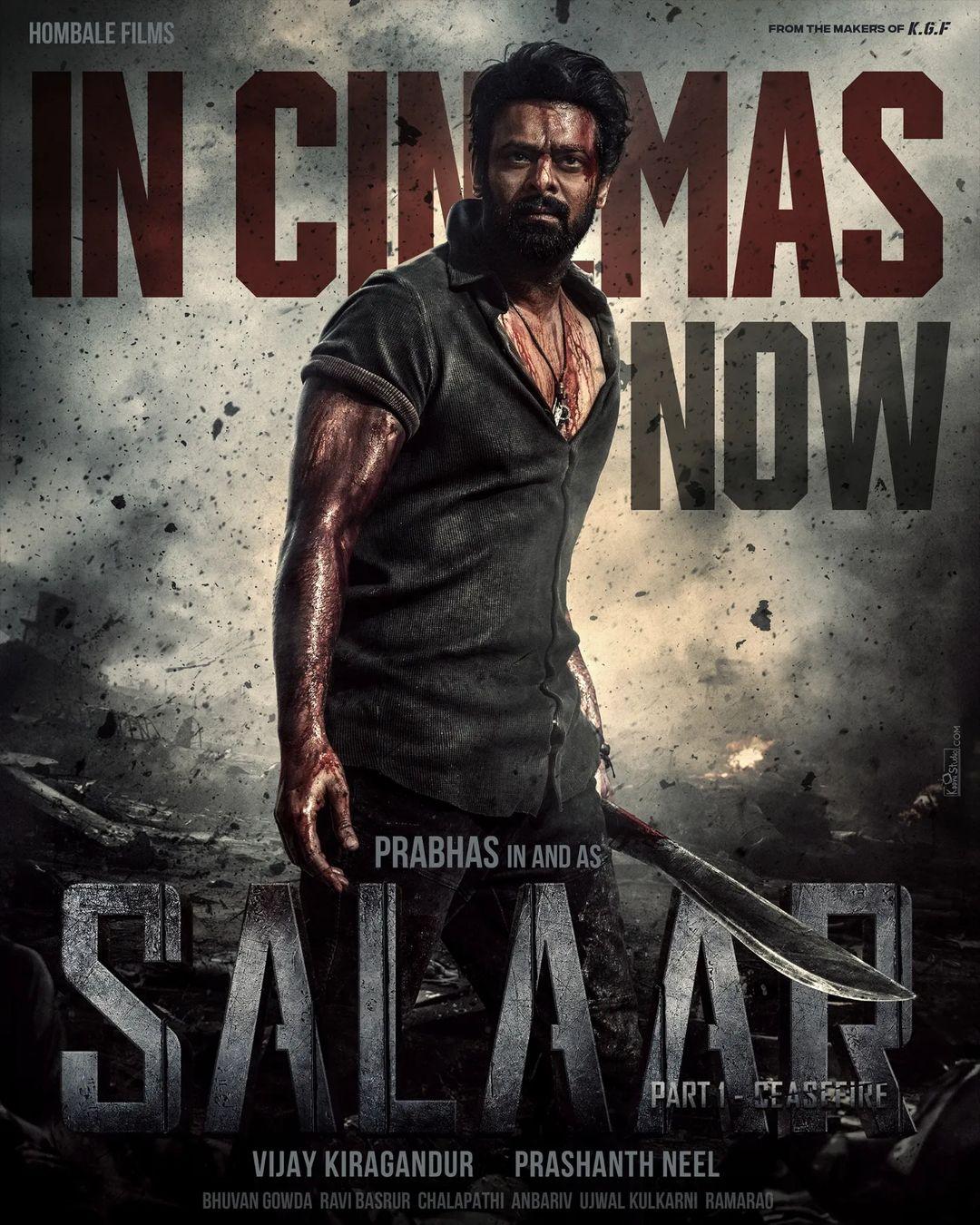 Salaar: Part 1 – Ceasefire has arrived in the cinemas today and opened to a roaring response from all across the country