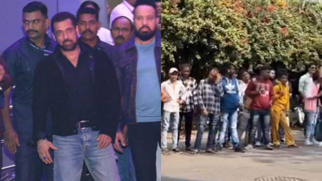 Salman Khan Birthday 2023: Fans have been camping outside actor's residence