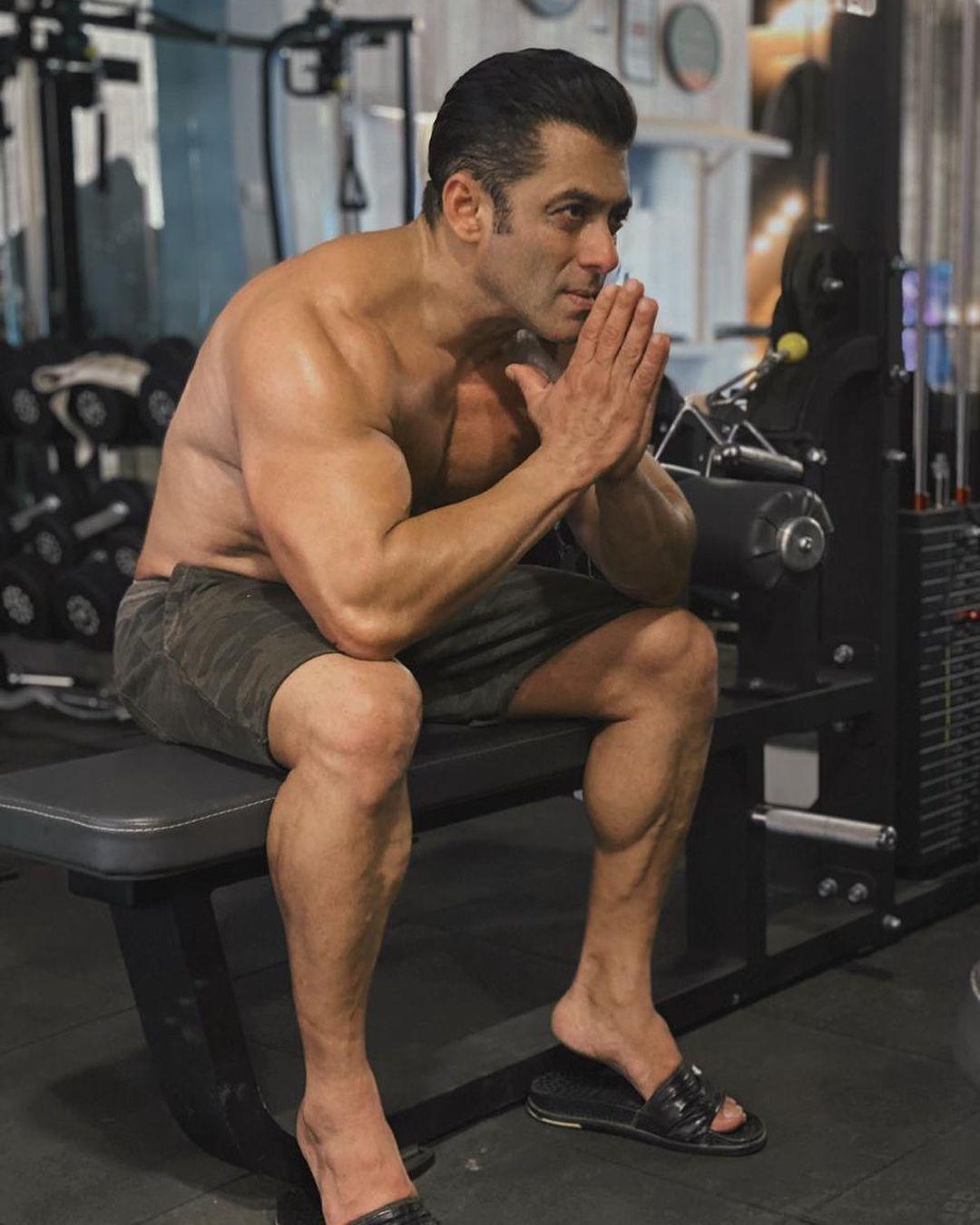 Weight Training: Salman Khan focuses on weight training like a bird focused on its prey. The purpose of weight training is to build muscle mass and increase strength, which is why it gets major TLC from Salman Khan
