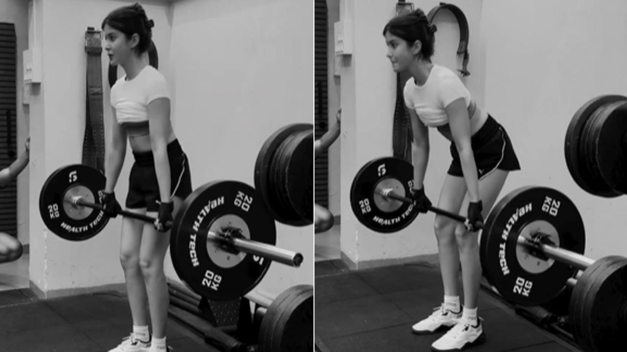 Watch: Check out Shanaya Kapoor's workout routine
