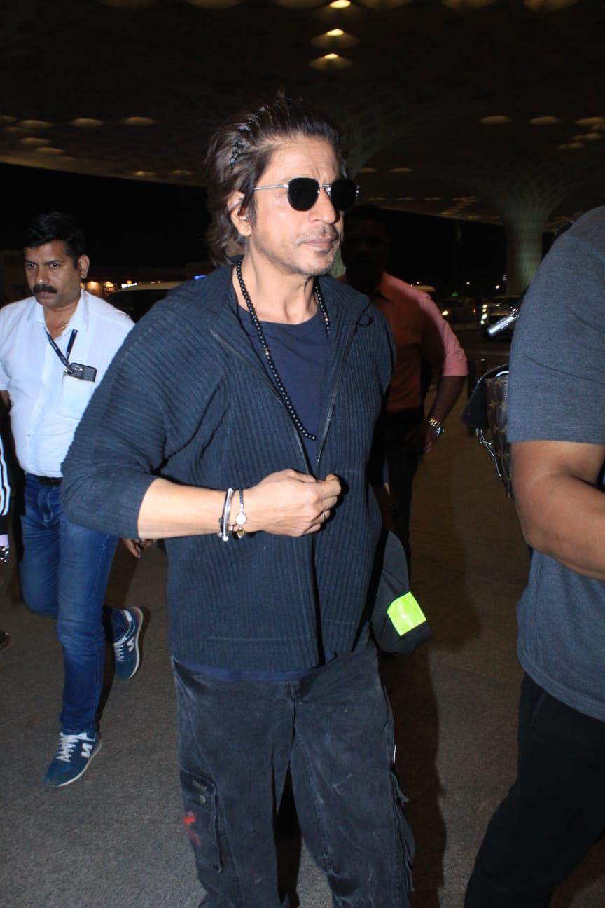 The actor was on his way to Dubai to promote his upcoming film 'Dunki'