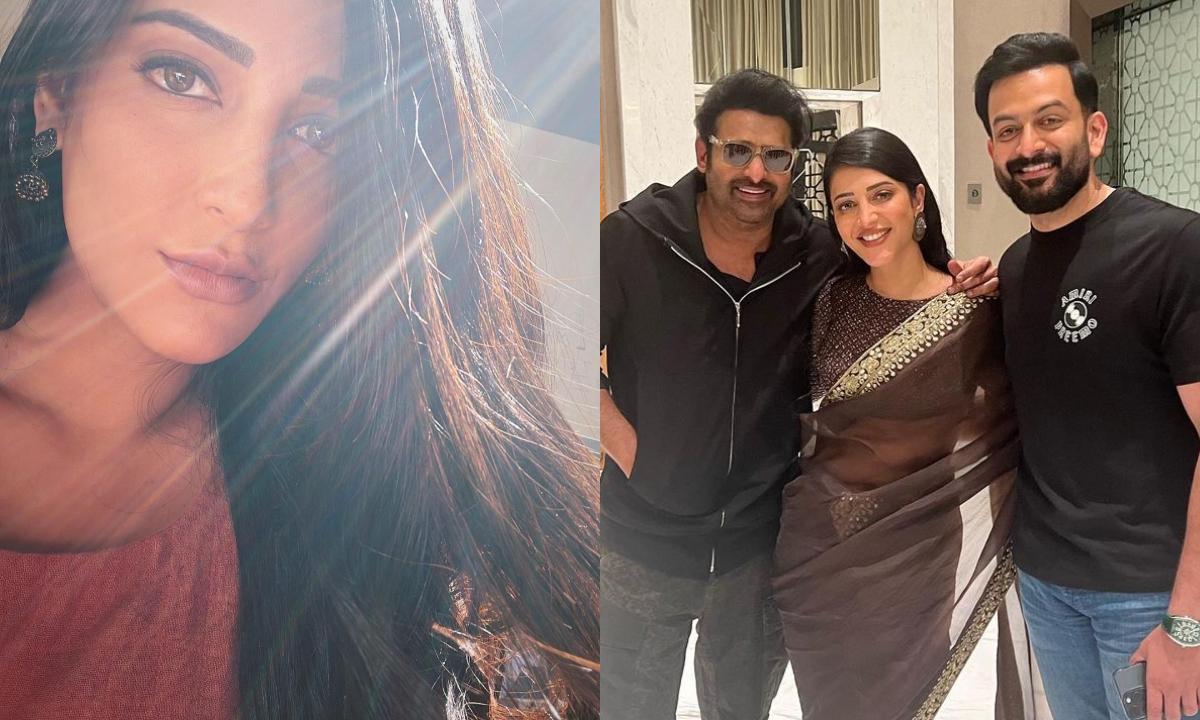 Shruti Haasan shares her experience working on Salaar: Prabhas fed and cared for us so well