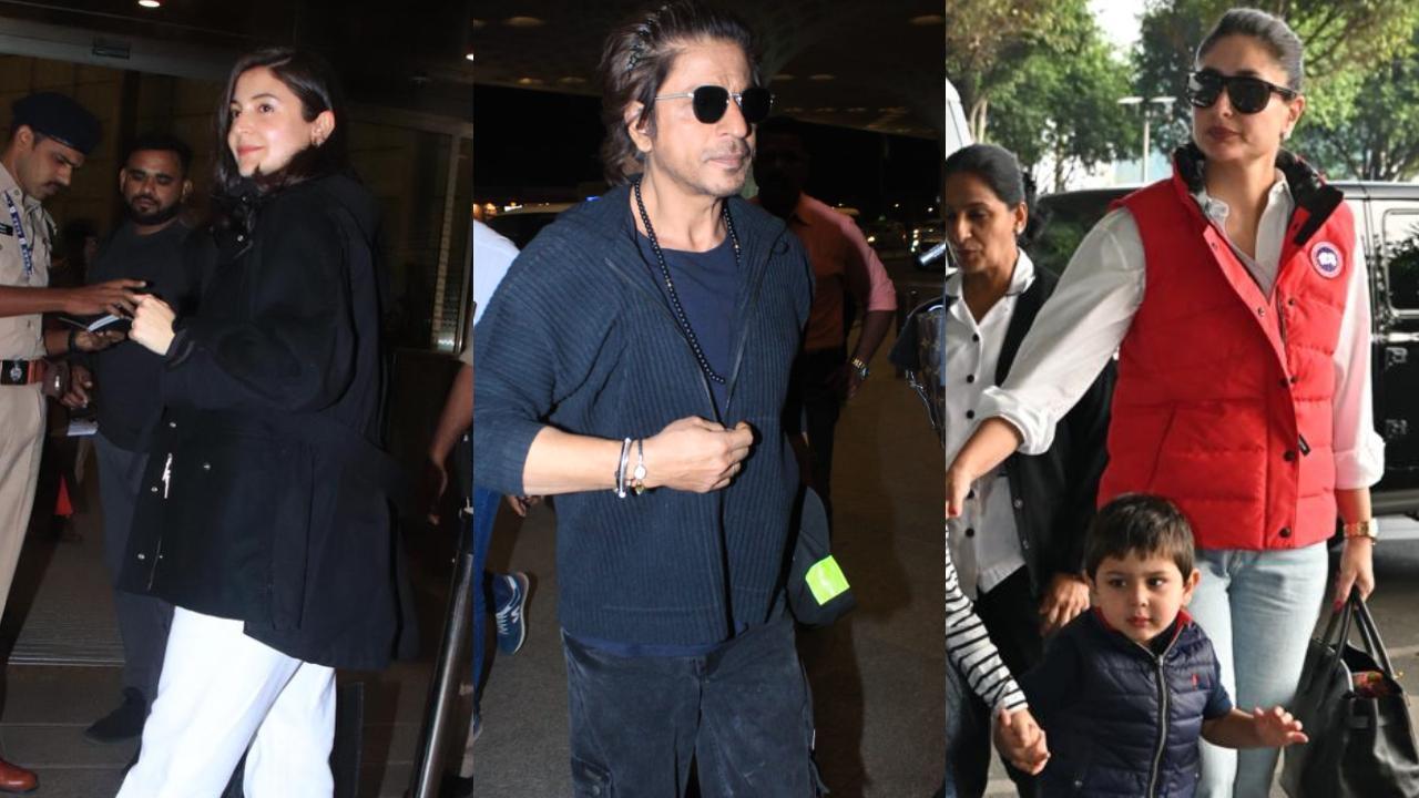 Spotted in the city: Shah Rukh Khan, Anushka Sharma, Kareena Kapoor and others