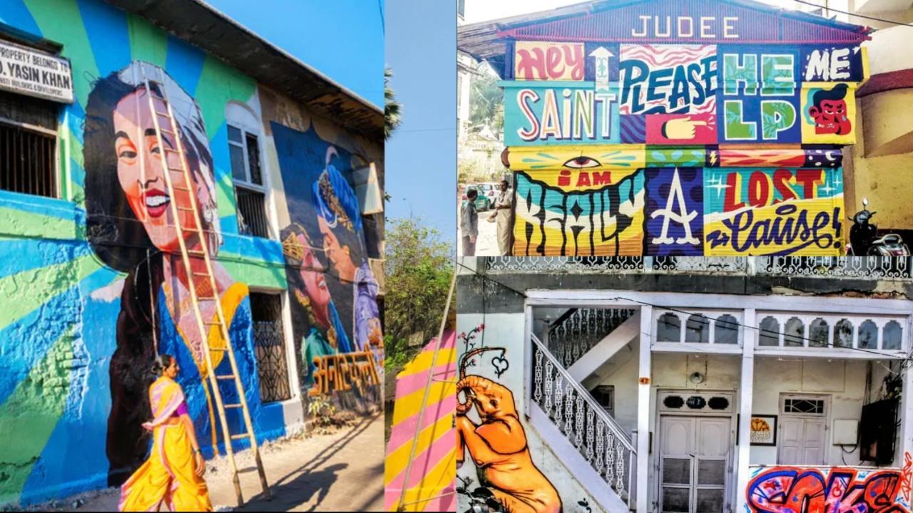 Guide to explore graffiti in Bandra, Andheri and South Bombay