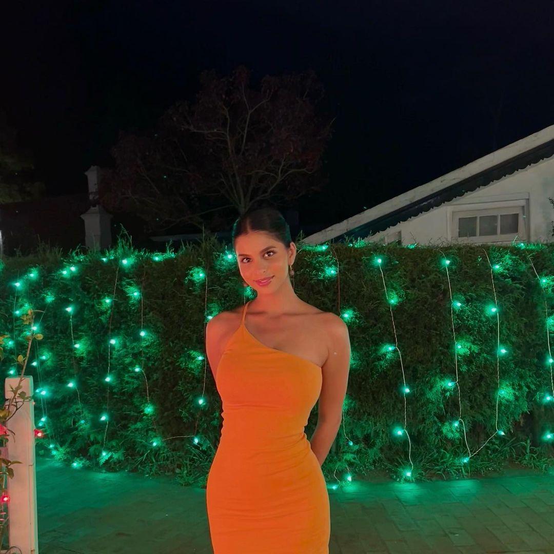 If you need a pop of colour in your wardrobe, this orange dress from Suhana Khan's wardrobe is what you need