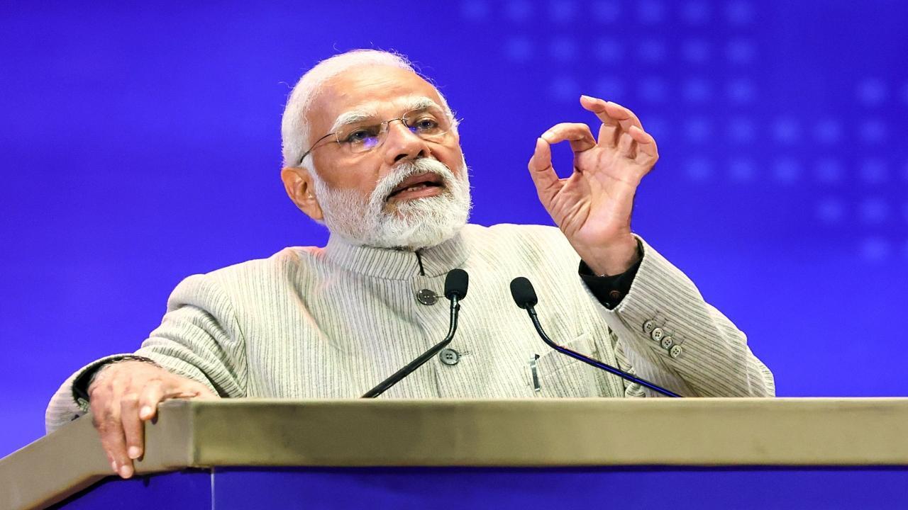 In Pics: PM Modi addresses Global Partnership on Artificial Intelligence Summit