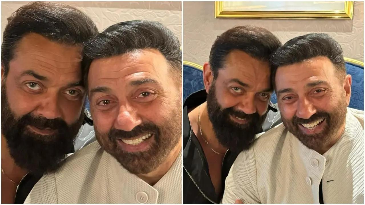 Sunny Deol took to Instagram to share a string of pictures with brother Bobby Deol, who has been garnering praise for his performance as an antagonist in Animal. Read more