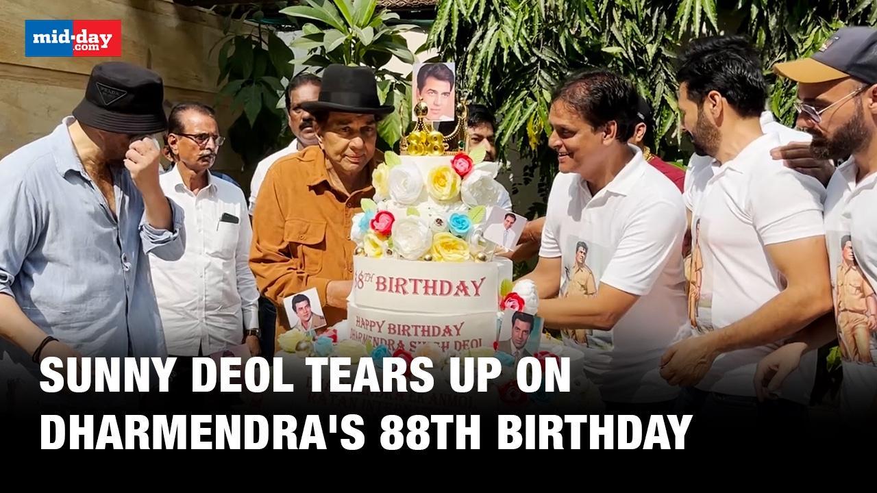 Dharmendra Birthday 2023: Sunny Deol In Tears As Father Celebrates 88th Birthday