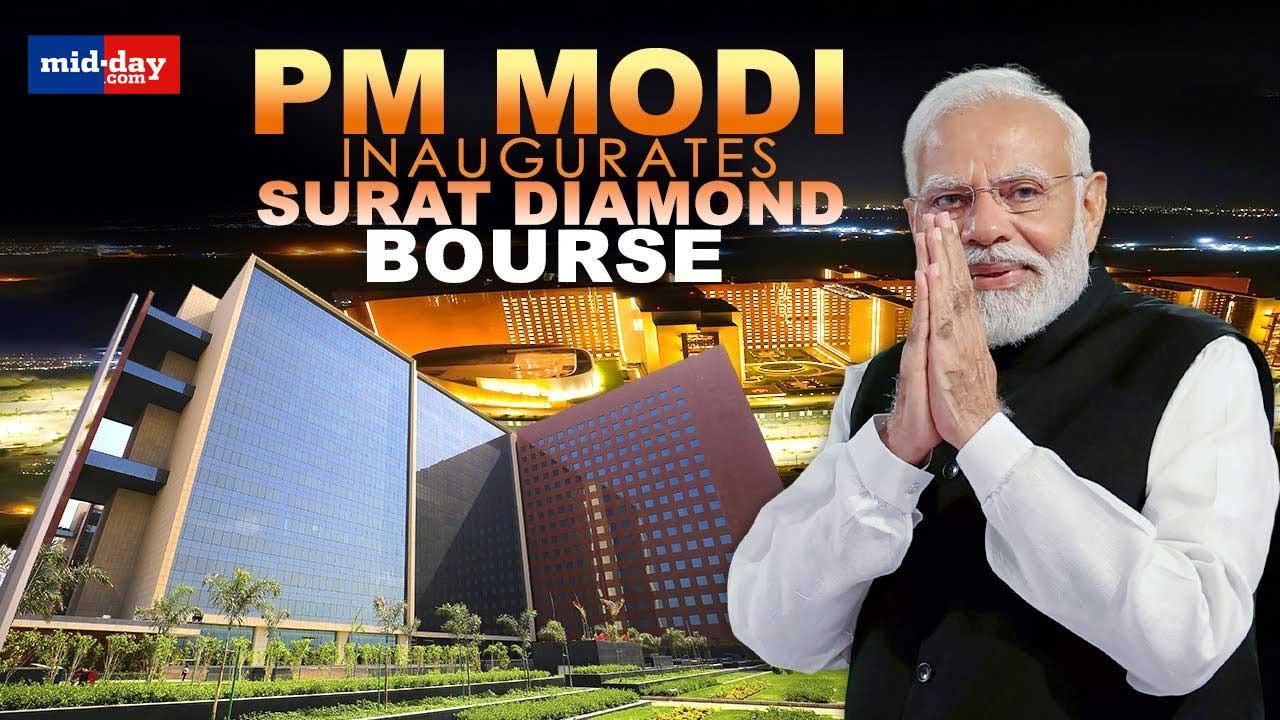 Modi in Gujarat: PM Modi inaugurates Surat Diamond Bourse