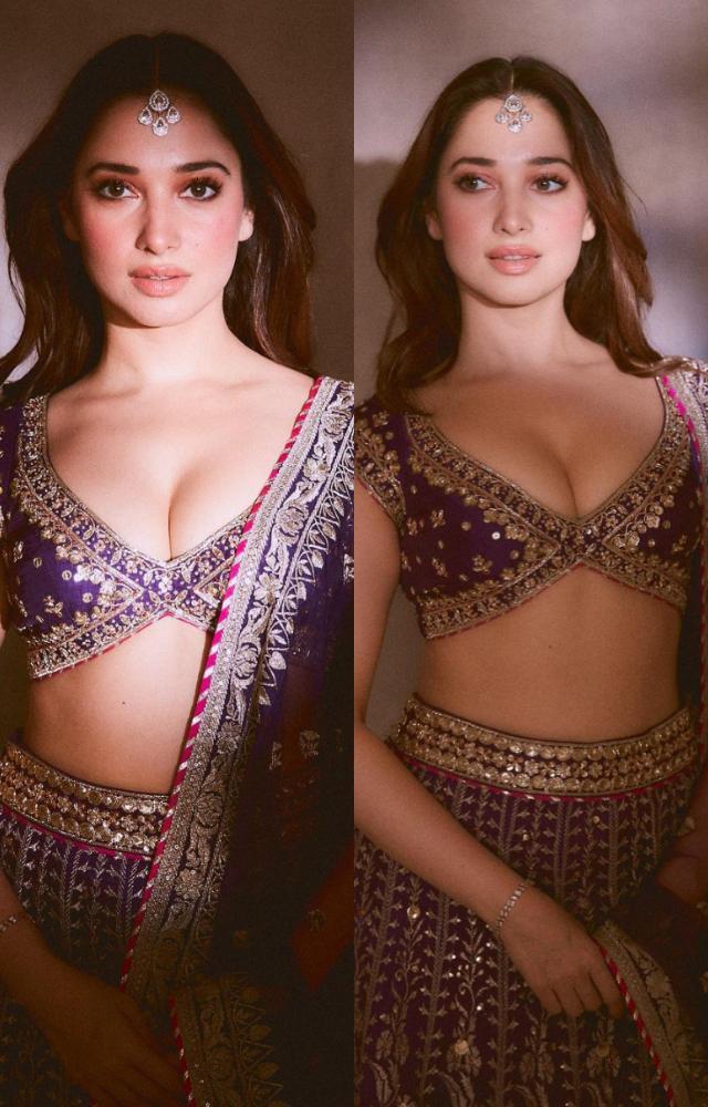 Tamannaah Bhatia`s classy lehenga look