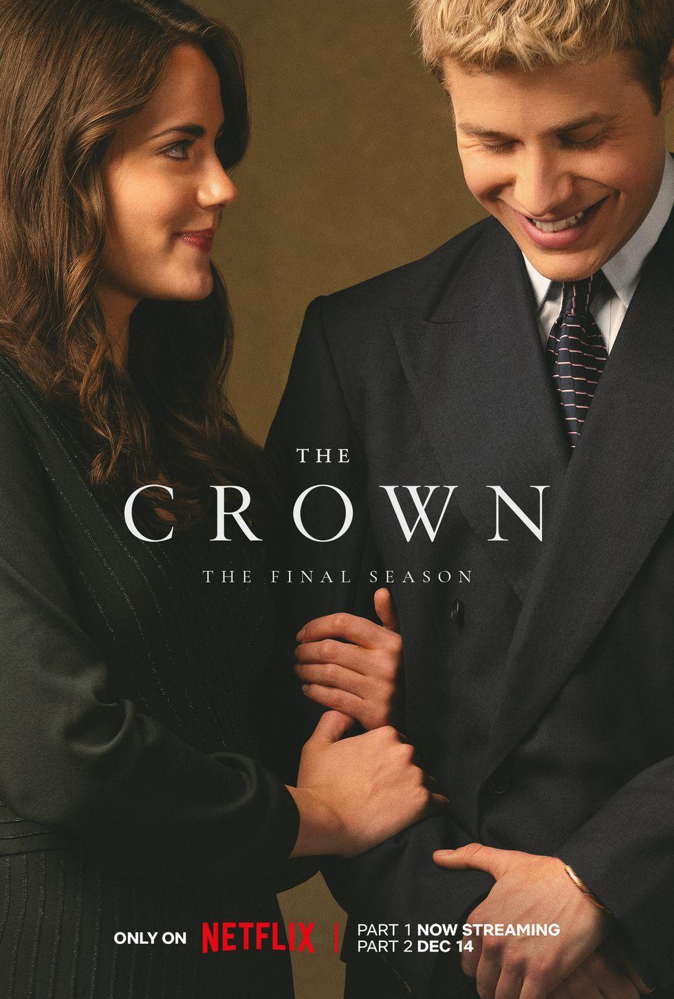 The Crown season 6 part 2 (December 14) - Streaming on NetflixThe final six episodes of 