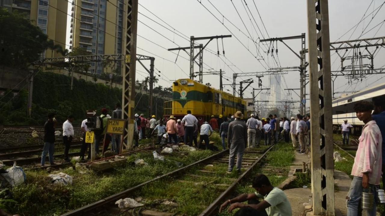On Sunday, a technical issue caused train services along Mumbai's suburban rail network's Karjat-Bhivpuri section to be disrupted. The disruption was caused by an overhead equipment (OHE) breakdown, based on the preliminary information that was received