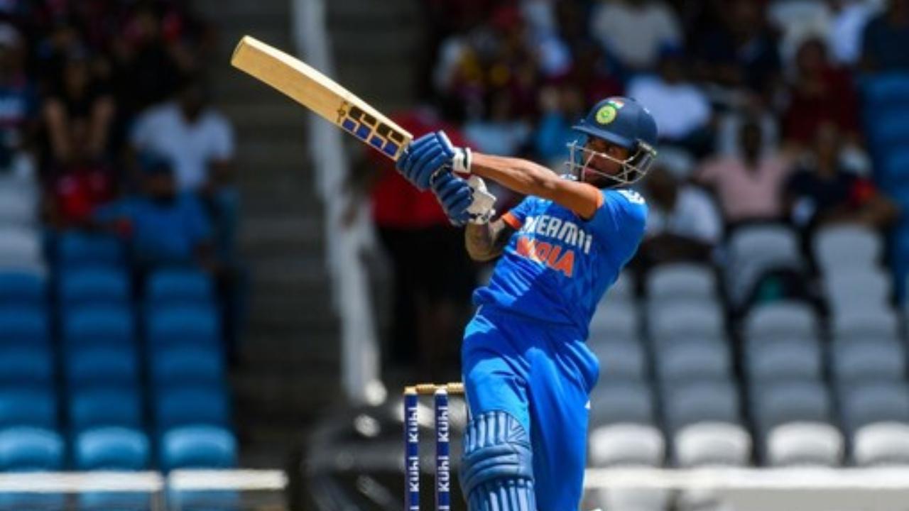 Tilak Varma
Mumbai Indians' star Tilak Varma donned the Indian jersey for the first time in T20Is on August 3, 2023, against West Indies. Later on, he debuted in ODIs on September 15, 2023