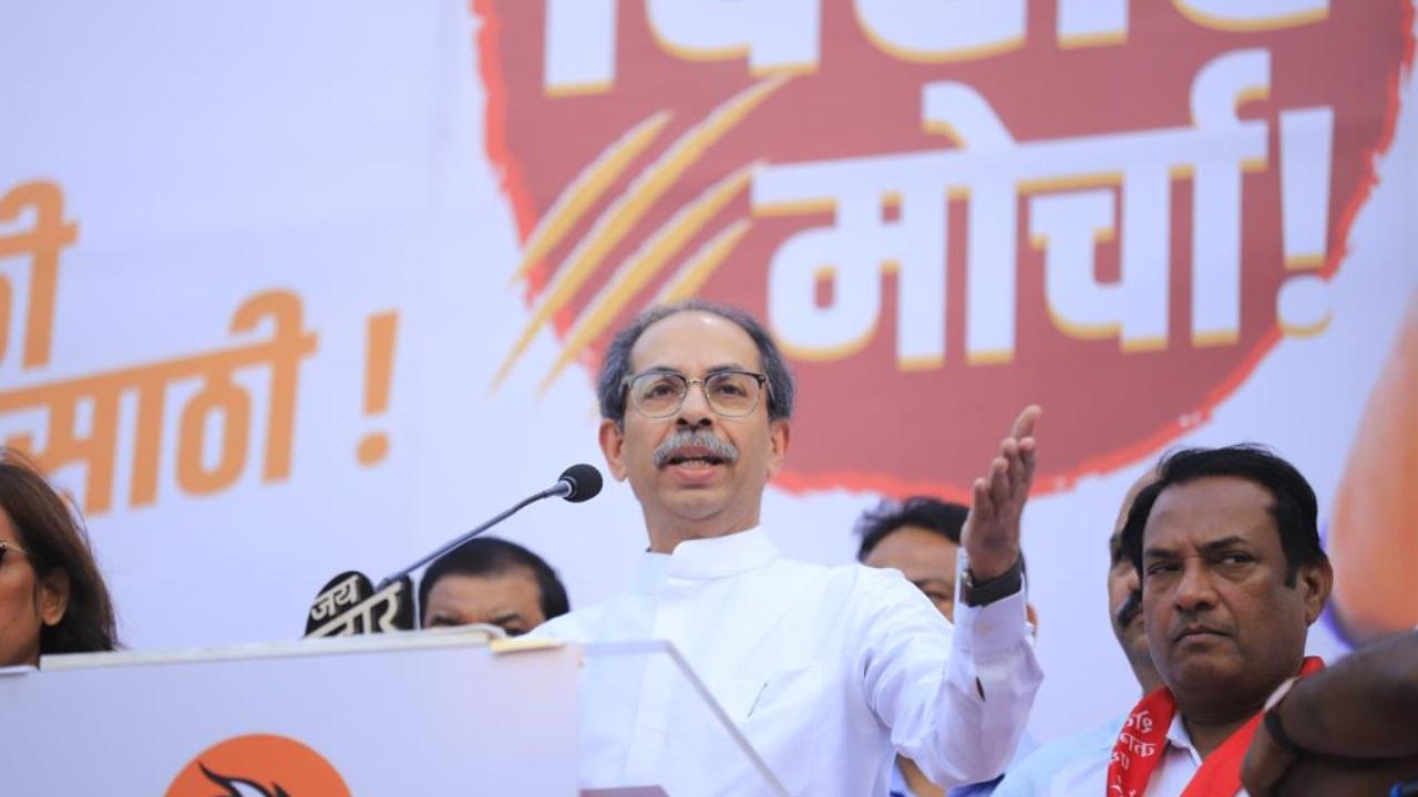 Dharavi fought the Covid pandemic and will not surrender before any builder, Thackeray said. He alleged the redevelopment project involves TDR irregularities worth more than Rs 100 crore, which is the 