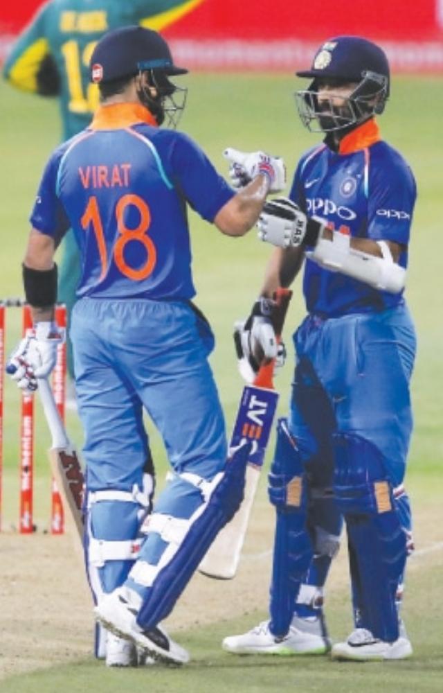 On February 1 2018, Virat Kohli and Ajinkya Rahane made a partnership of 189 runs against Proteas. That day, Kohli scored 112 runs and Rahane smashed 79 runs