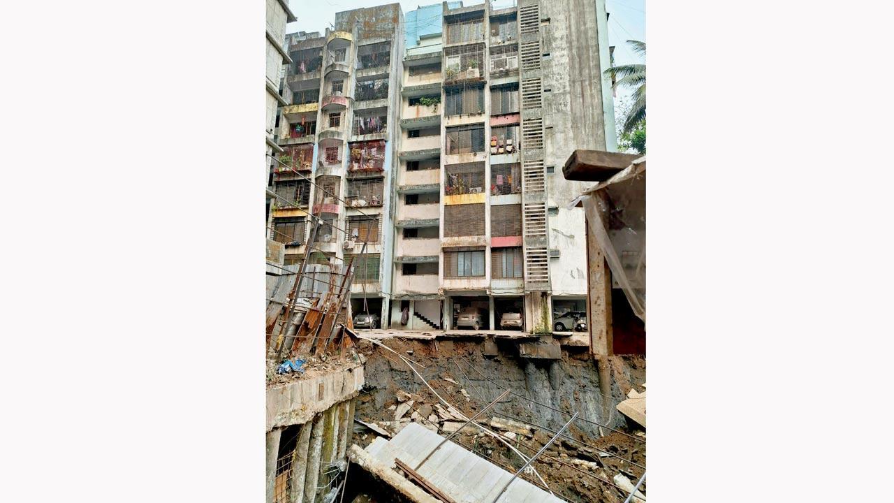 Mumbai: Water tank collapse forces evacuation of 75 families!