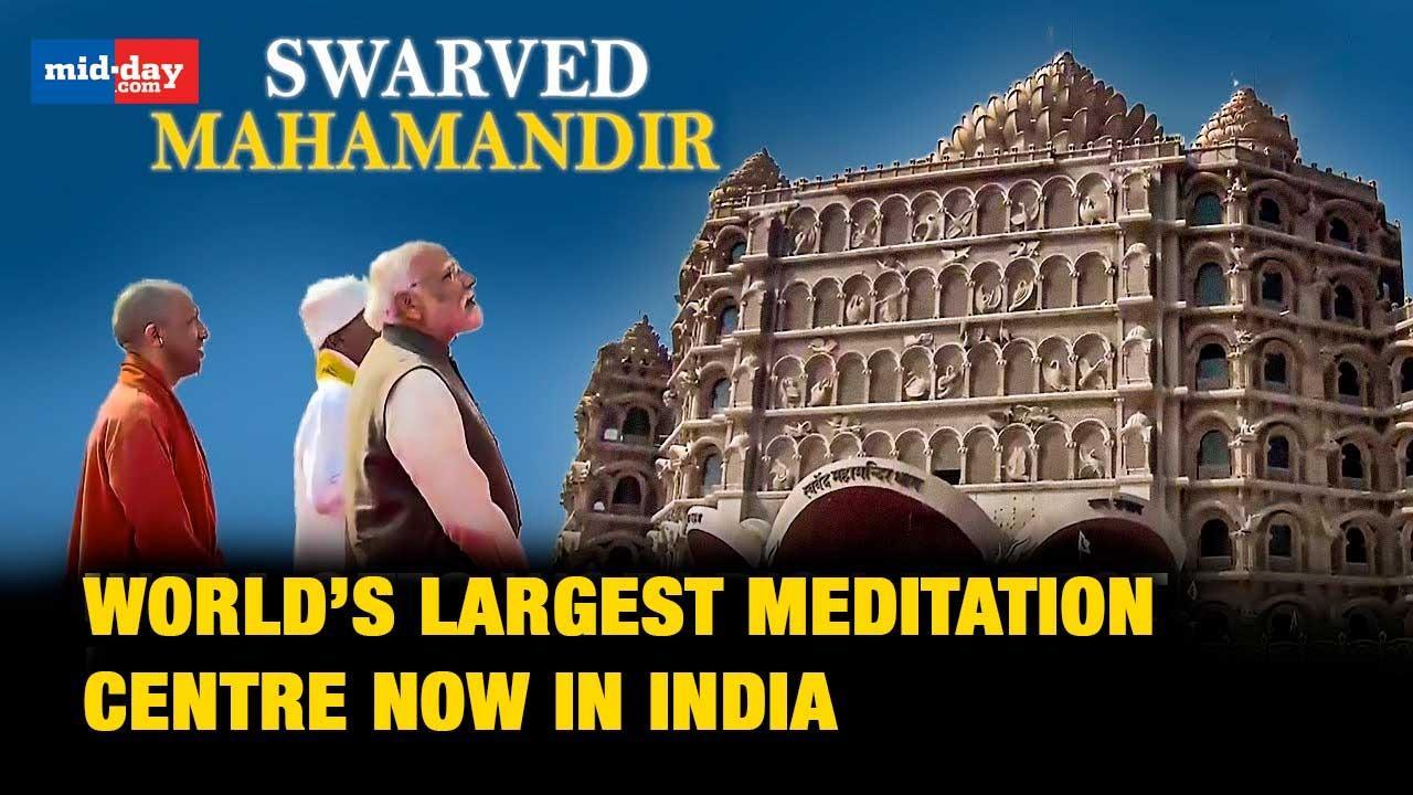 Swarved Mahamandir: PM Modi inaugurates ‘World’s Largest Meditation Centre’