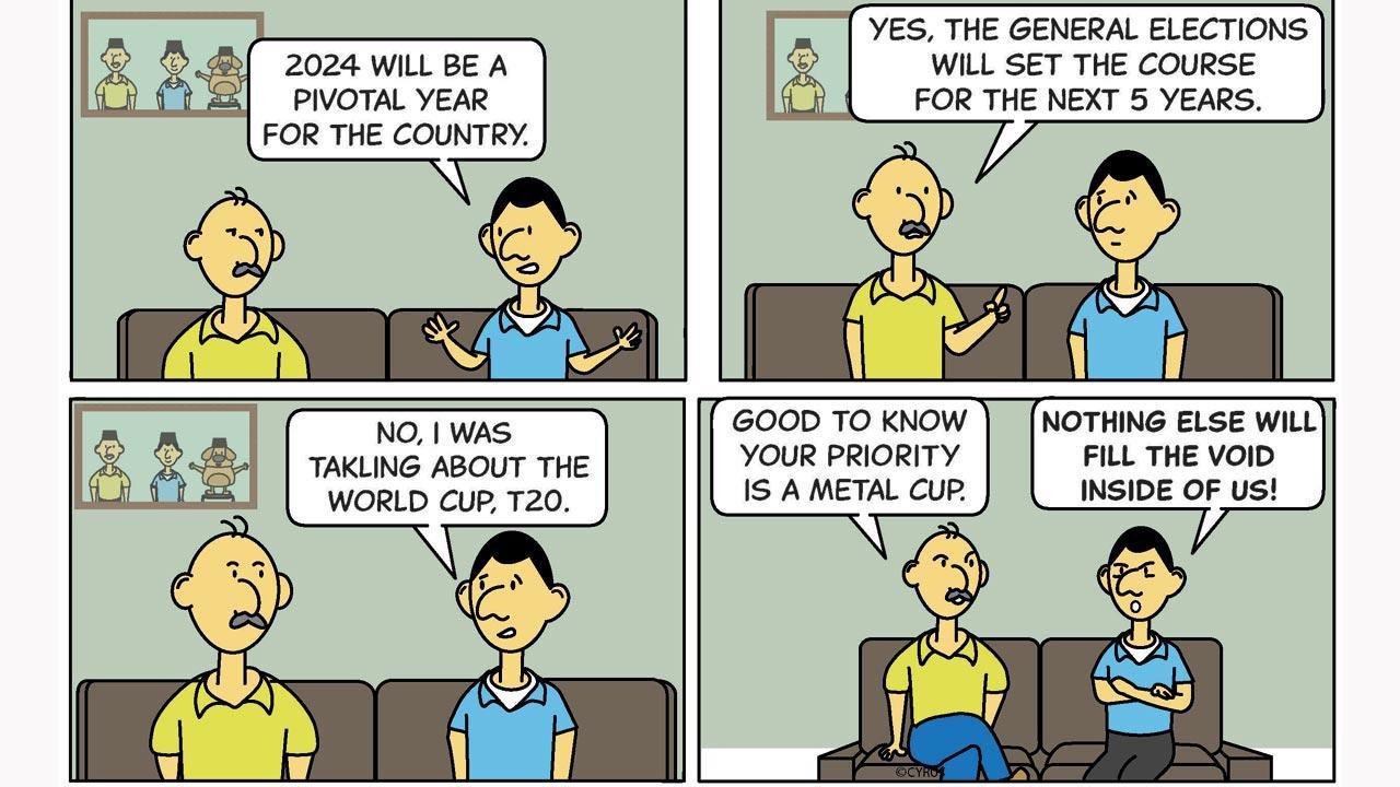 Sunday Cartoon: Cyrus Daruwala Presents - Zal