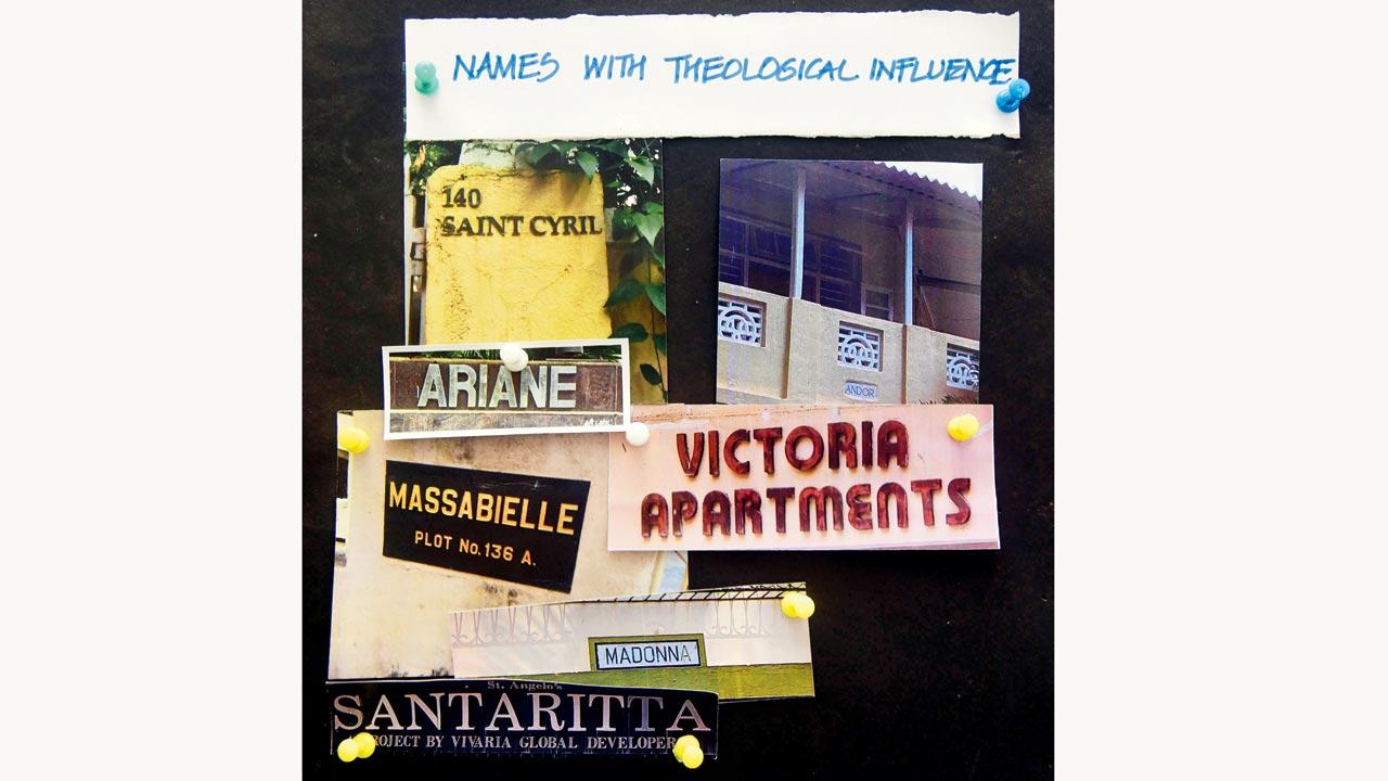 The documented signage was divided into various categories. While the names of some homes were inspired from natural elements, people and places, there were a few others that had theological influence