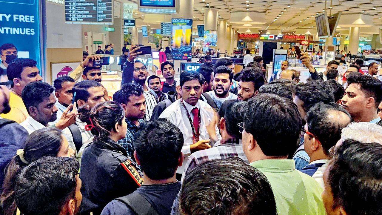 Mumbai: Passengers of Dubai-bound flight demand refund from Air India Express for harassment