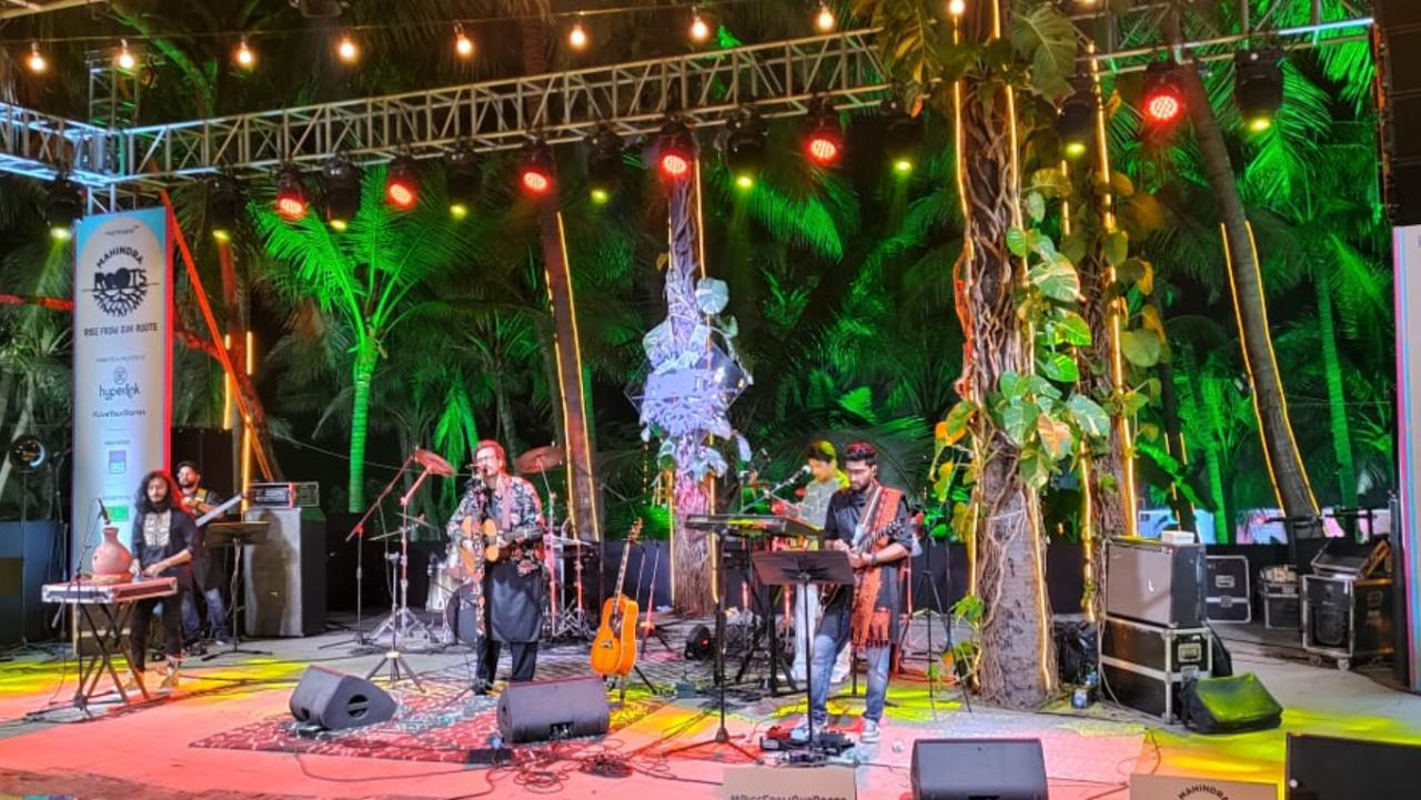 With a unique mix of contemporary Urdu and Kashmiri music and poetry, folk fusion live act, Alif, took people on a soulful journey on the third day of the Mahindra Roots Festival at Bandra Fort Amphitheatre. Photo Courtesy: Nascimento Pinto