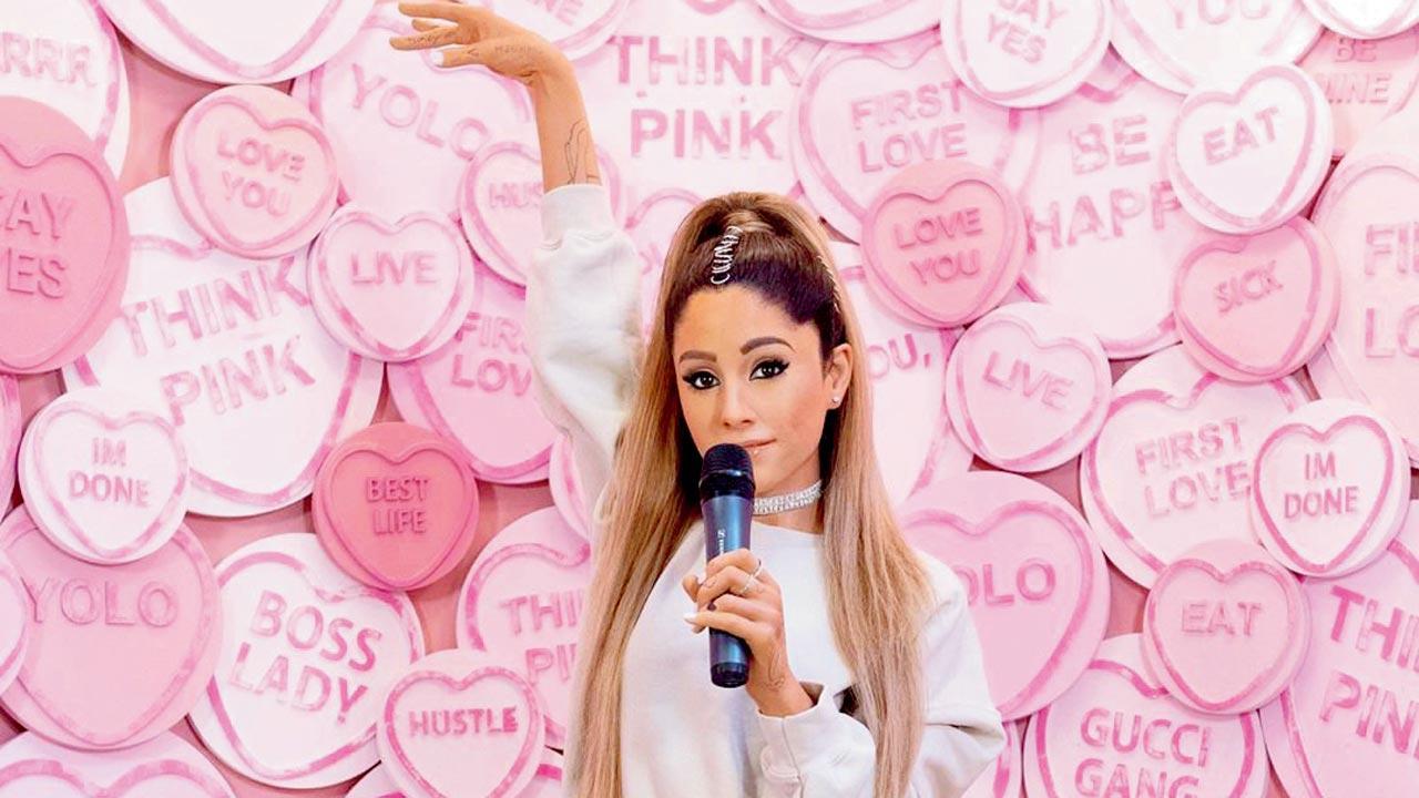 Ariana Grande teases new music from studio