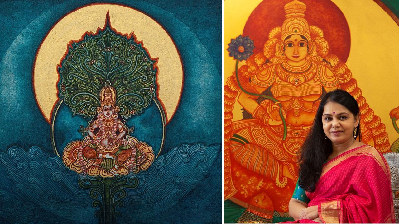 “Vasundhara” An Exhibition of Paintings By Well-known artist Arpitha Reddy in Jehangir