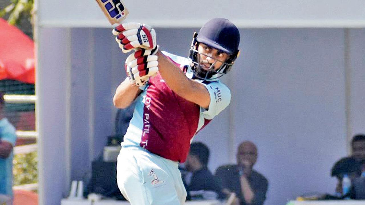 Atharva Taide's blistering century powers Mumbai Customs to big win