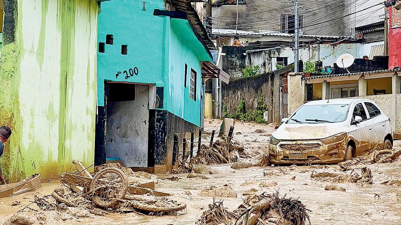Dozens killed during heavy rains in Brazil