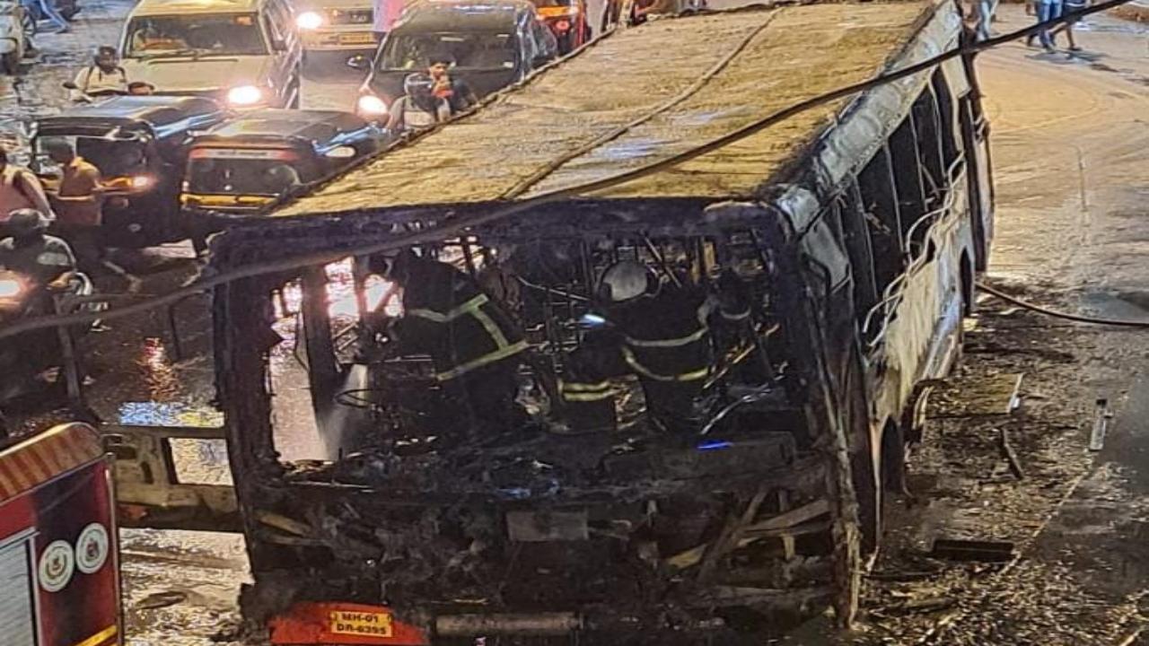 Mumbai: BEST takes 400 leased buses off roads after three CNG buses catch fire in one month
