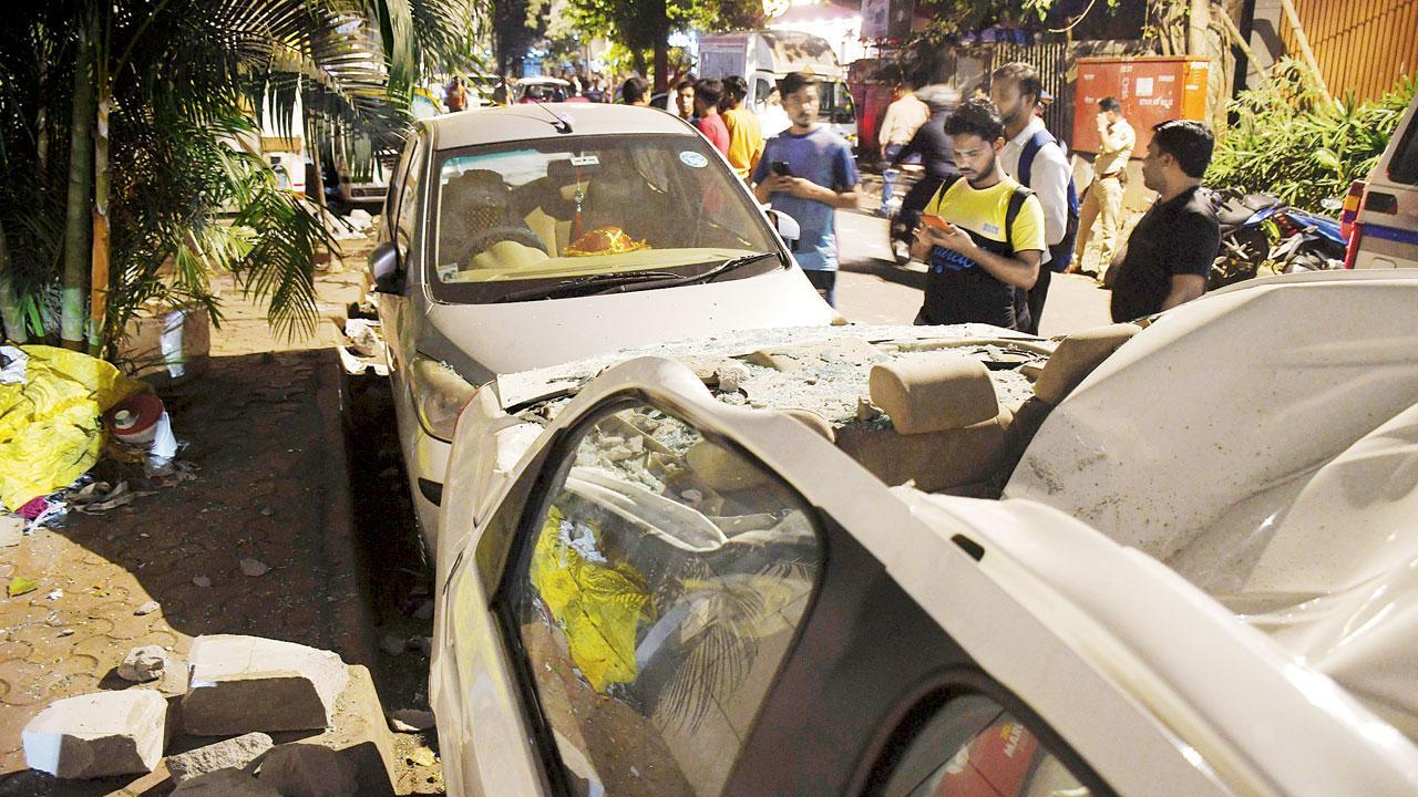 Mumbai: Part of wall fell from Worli's under-construction building, not cement slabs