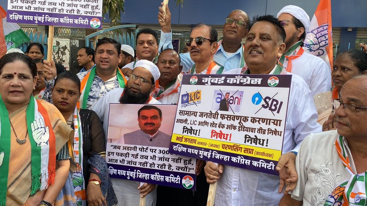 The Congress on Monday launched a countrywide campaign over the Hindenburg-Adani row by staging protests in different parts of the country