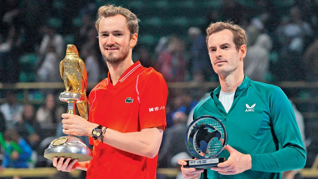 Andy Murray hails Daniil Medvedev after defeat in final
