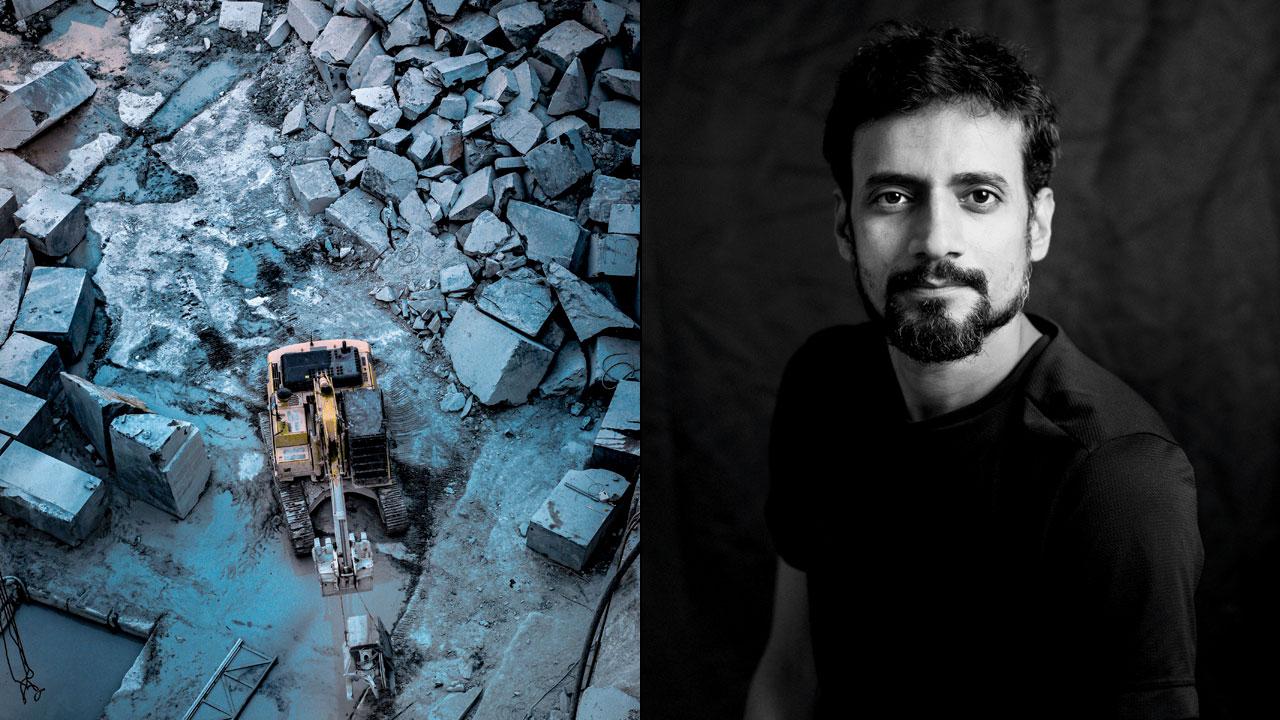 A photograph from Sharma’s series titled Devastation