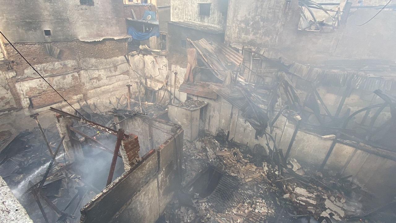 The blaze erupted in some shanties in Kamala Nagar and Shahu Nagar localities near the Dharavi fire station around 4.15 am