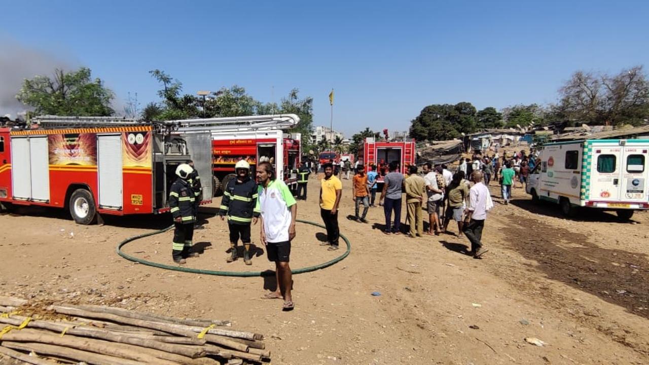 For the operation, eight fire engines, four jumbo tankers, ambulance and other assistance were rushed to the spot, the official said.