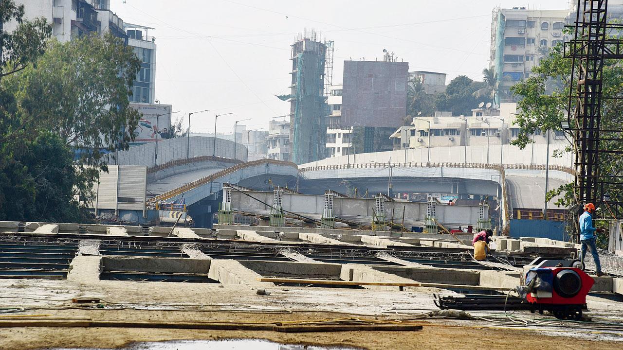 Gokhale Road bridge: BMC, WR work out differences over slow progress