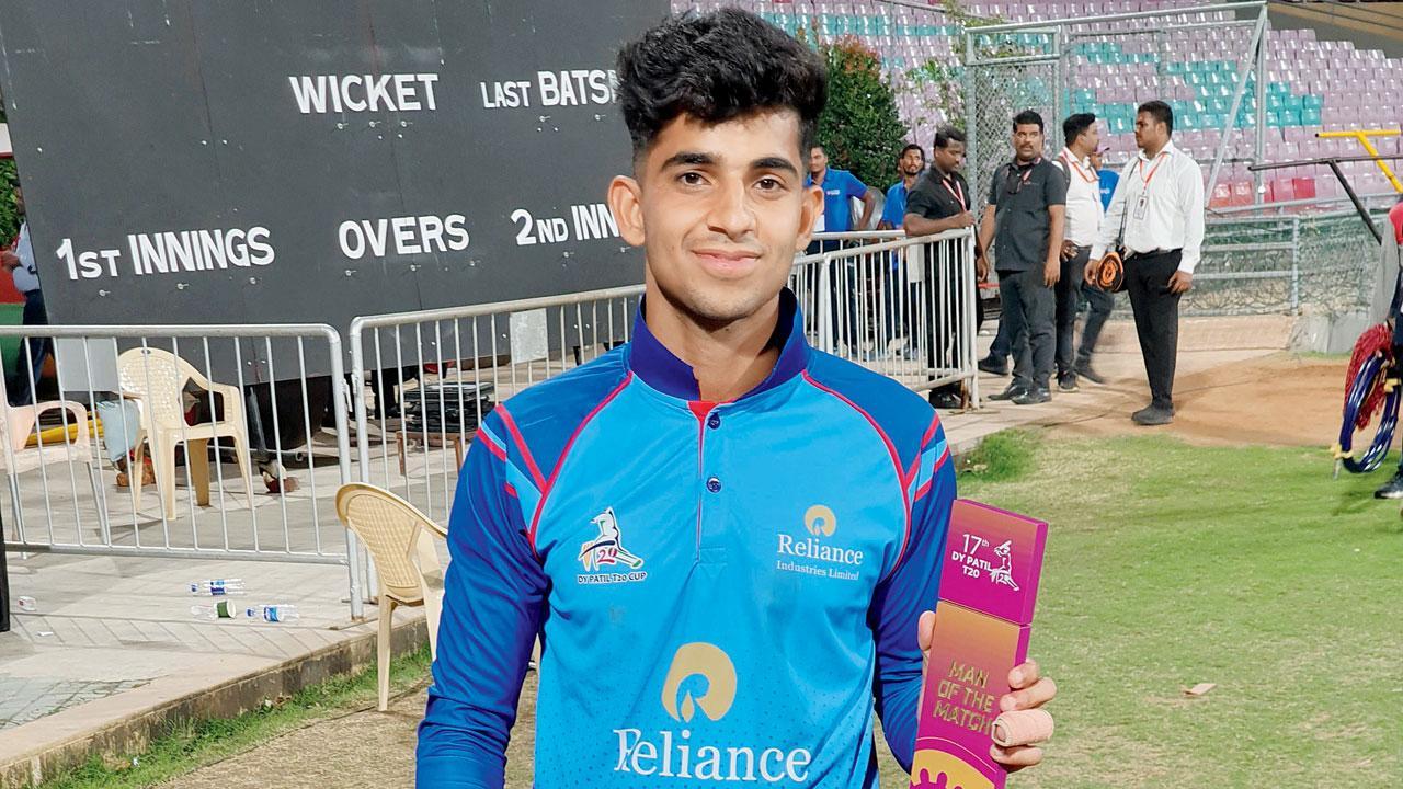 Hrithik Shokeen shines as Reliance 1 clinch DY Patil T20 title