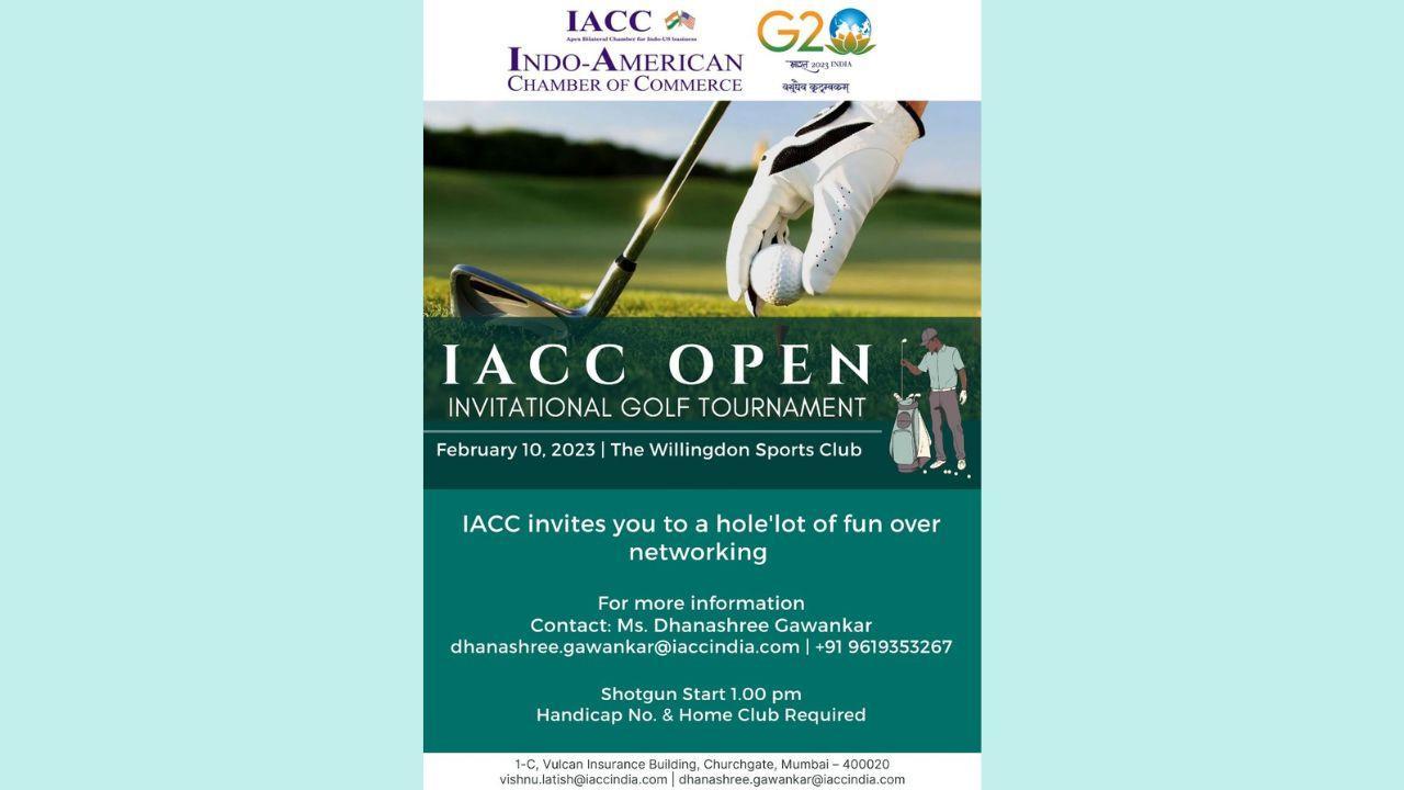 IACC’s Open Golf Tournament for SWINGERS of Indo-US Corporations
