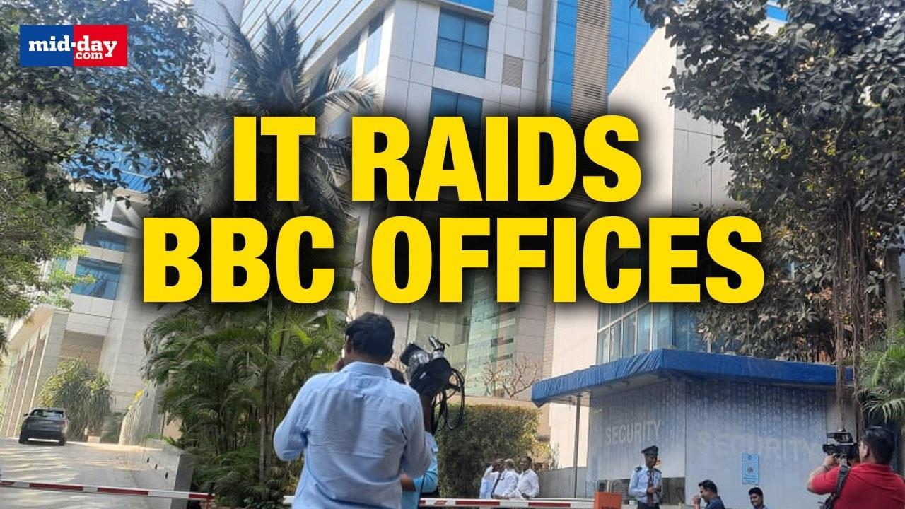 IT Raids BBC Offices Across India Amid Modi Documentary Controversy