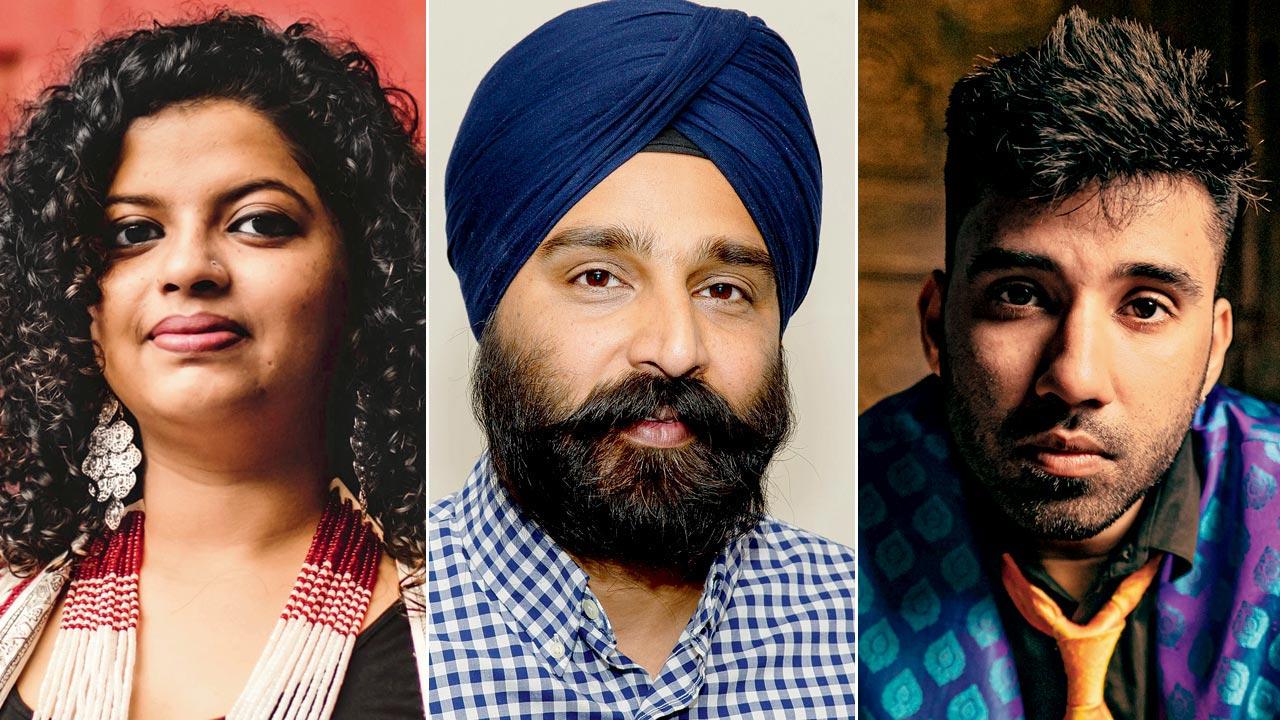Nush Lewis, Gursharan Singh and Sahib Singh