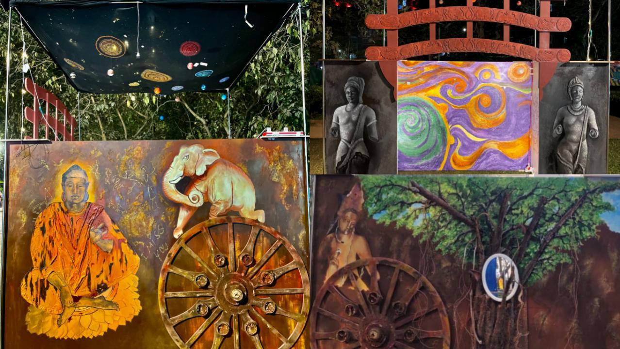 Artists attack the culture of art vandalism via installations at Kala Ghoda Festival in Mumbai