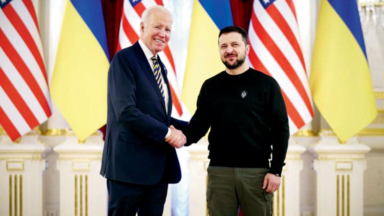 Biden in Kyiv to show solidarity as Ukraine war nears one year
