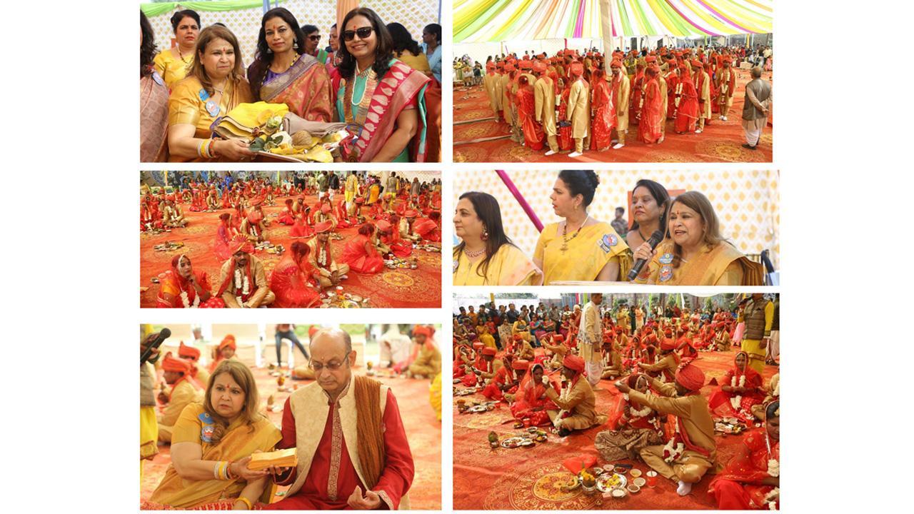 54 Couples Unite in Joyful Celebration: Inner Wheel District 301 and Clubs Host Successful Mass Marriage Event