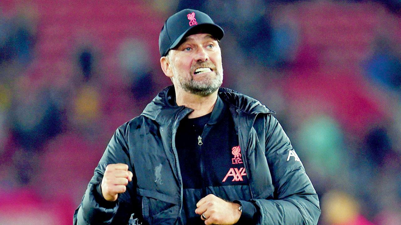 Liverpool boss Jurgen Klopp
