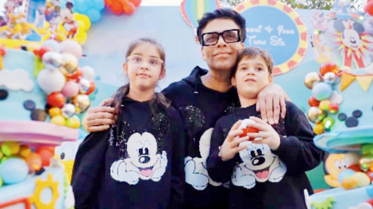 Early celebrations for KJo’s twins