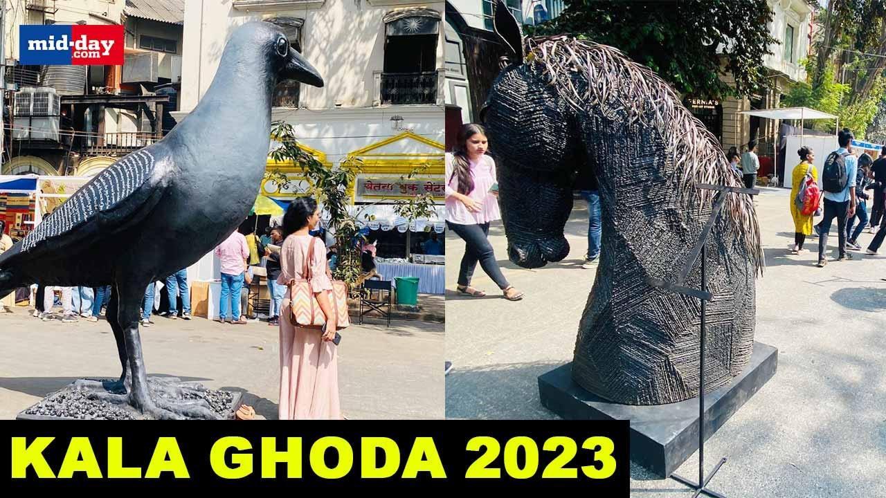Kala Ghoda 2023: Mumbaikars throng to the art district on day 1 of the festival