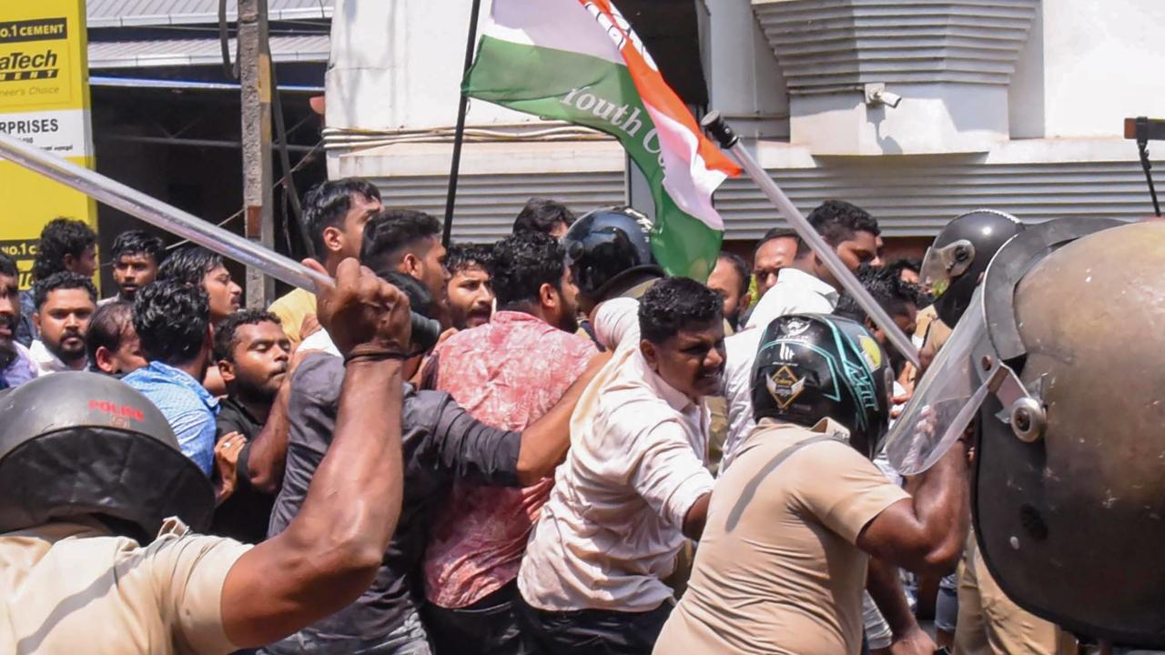 Reacting to the incident, Leader of Opposition V D Satheesan alleged that over 150 police personnel attacked the Youth Congress workers, who protested against the fuel cess, without any provocation.