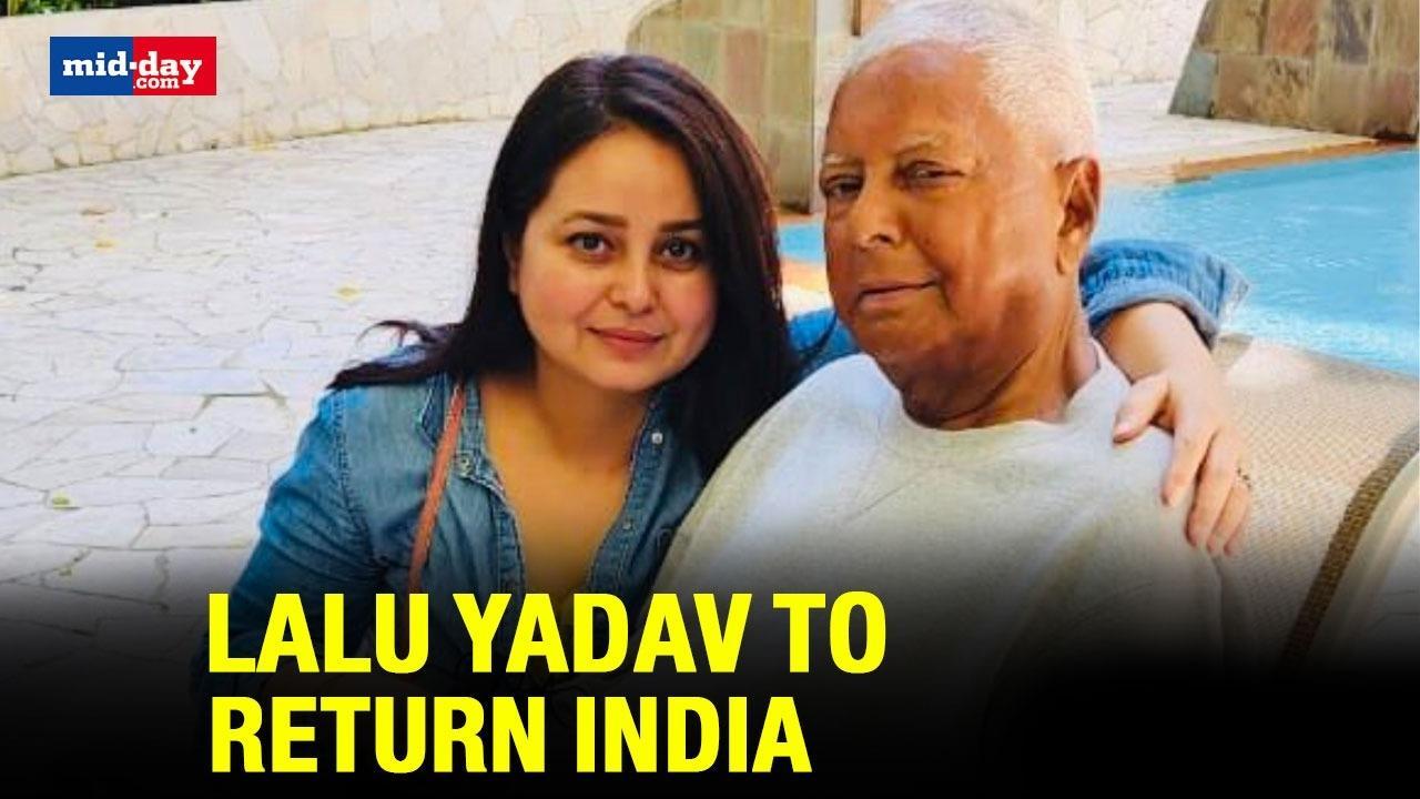 Lalu Yadav To Return India After Kidney Transplant Surgery, Daughter Informs