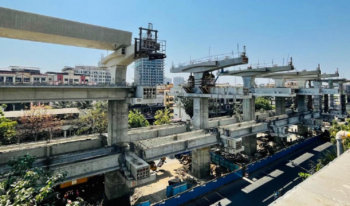 Three-tier Medetia Nagar station on Metro-Line 9 is 63 per cent complete: MMRDA